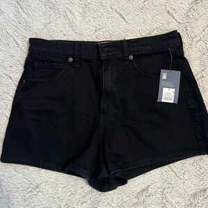 NWT Universal Thread Black Jean Short Size 6